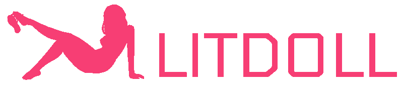 Logo delle bambole del sesso illuminato