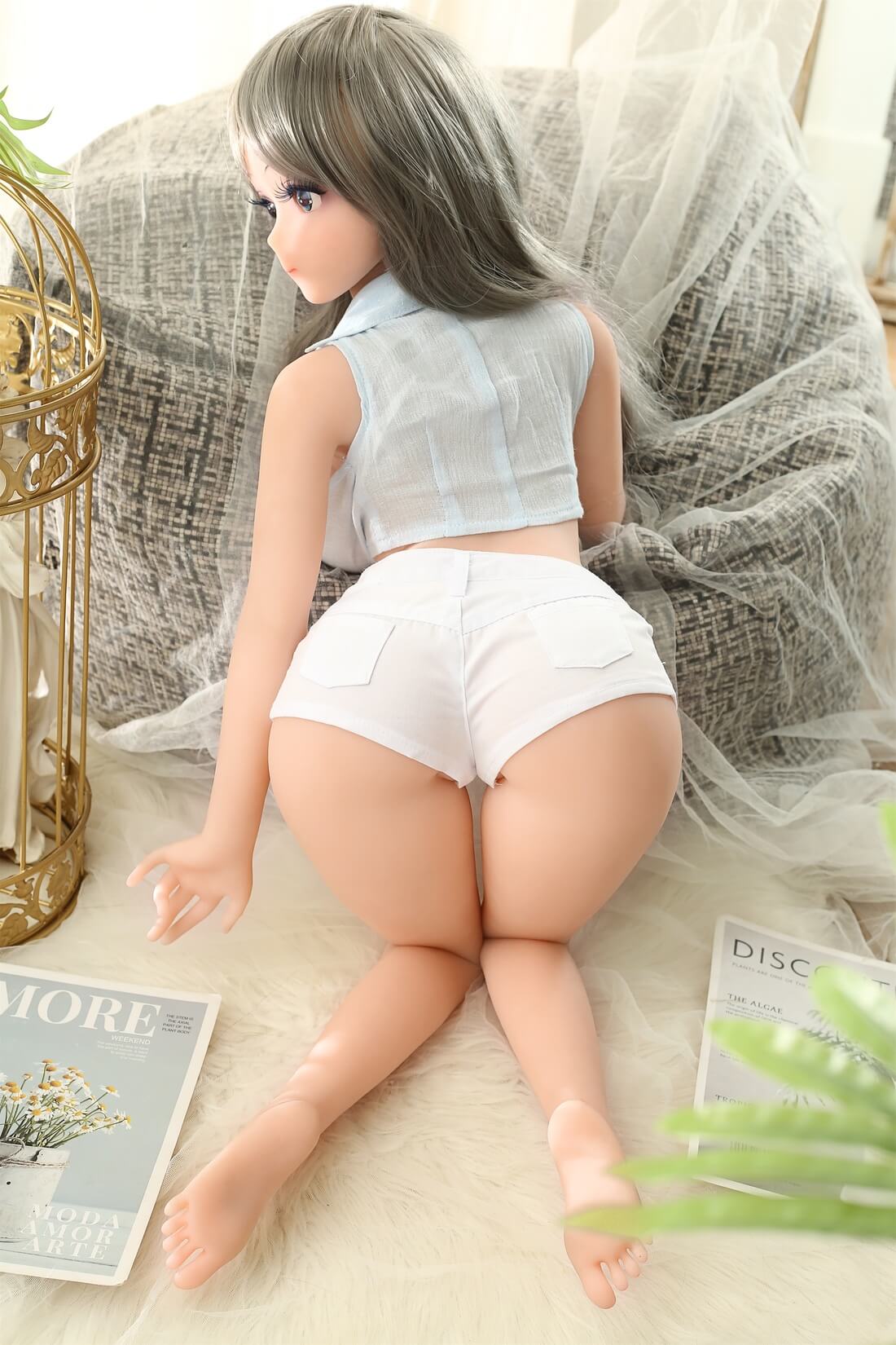Back Of Mini Anime Sex Doll